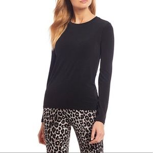 ✨ Michael Kors ✨ Long Sleeve Black Rayon Top